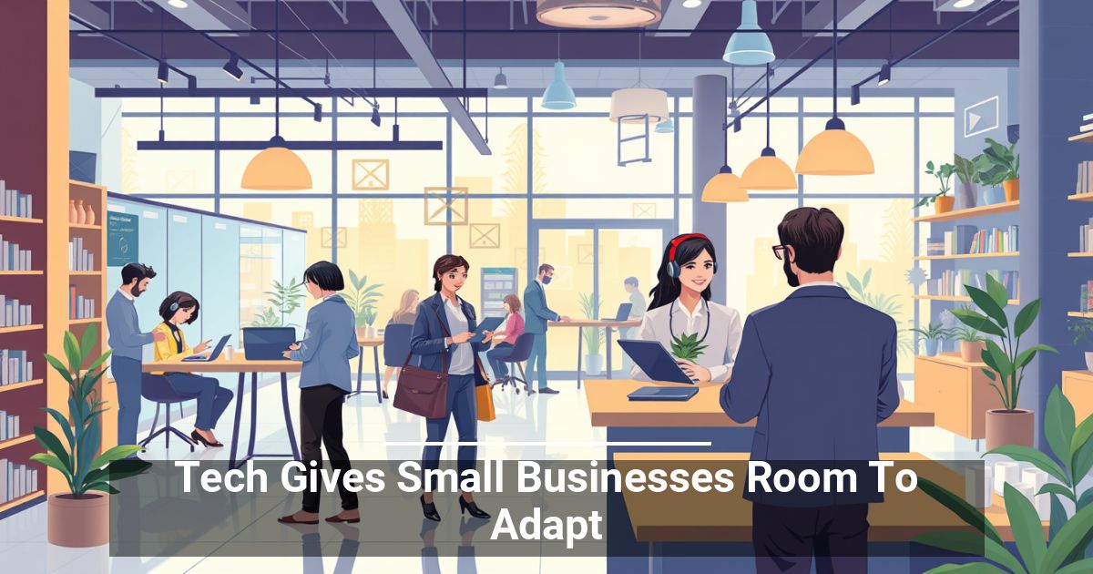 Tech Gives Small Businesses Room To Adapt